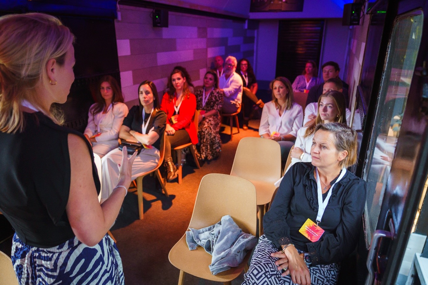 Interactieve breakoutsessie tijdens event in de Rijtuigenloods